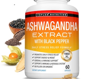 Organic Ashwagandha Extract Supplement