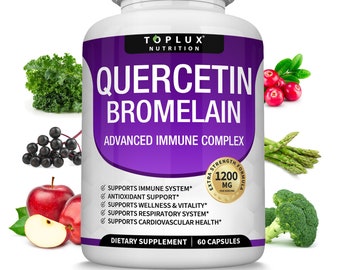 Quercetin Bromelain Advanced Immune Supplement