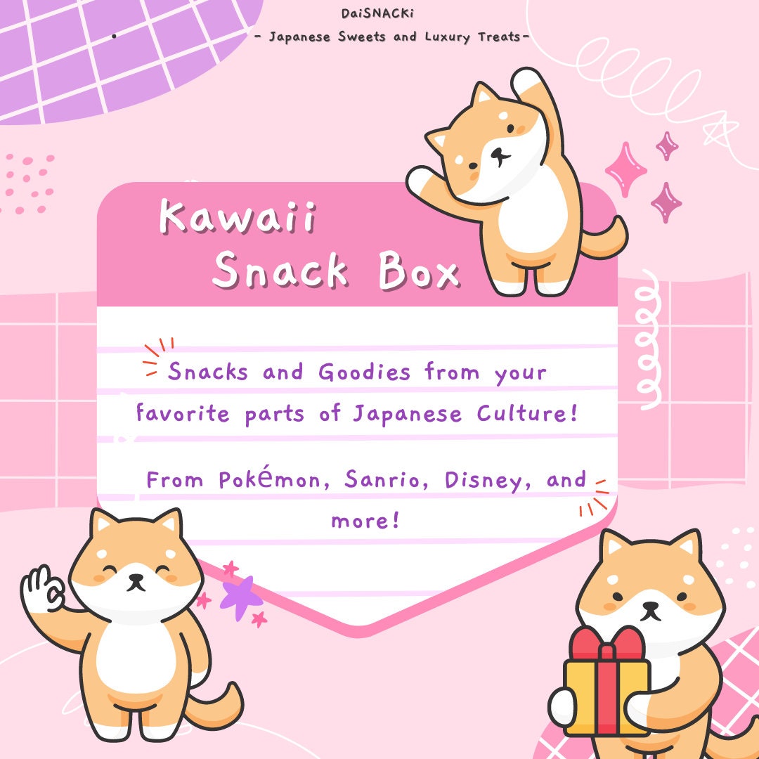 Kawaii Snack Box Character Box Japanese Snacks Luxury Sweets Tokyo