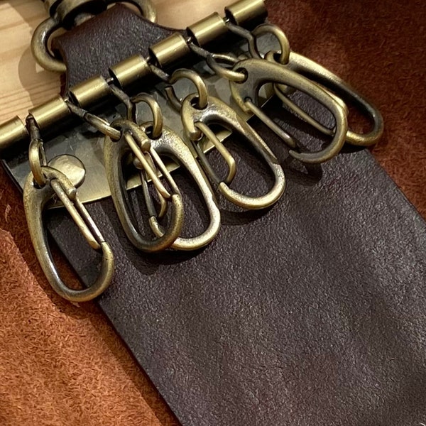 Porte-clés multiples en métal, porte-clés en métal Accessoires, clips de porte-clés, cerceaux de porte-clés, porte-clés, métaux de porte-clés, porte-clés de ceinture en métal