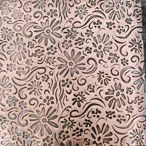 Patterned Copper Sheet for Jewelry Making – DAISY FLOWERS