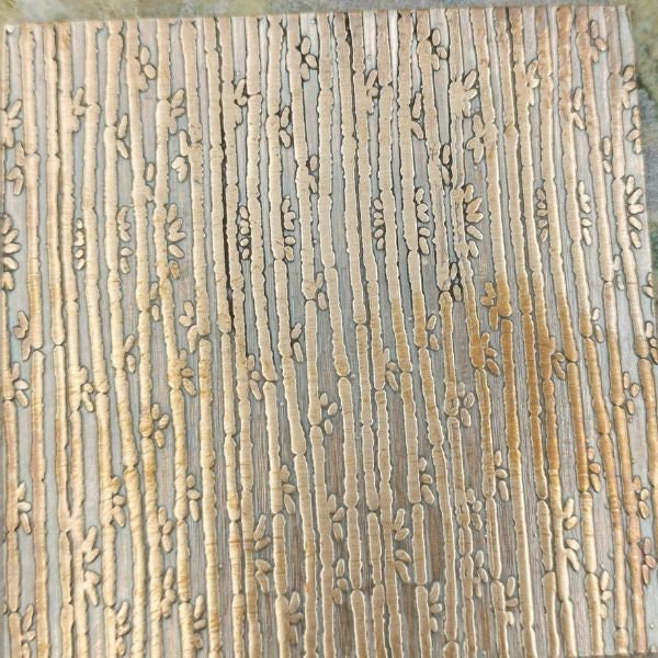 Little Bamboo Shoots Patterned Copper Sheet Metal