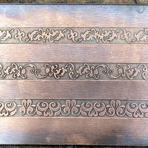 Patterned Copper Sheet for Jewelry Making – VINING A - Ring Hoops