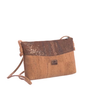 Ideas de regalos de Navidad, regalo de viaje, bolso cruzado de corcho, bolso vegano para mujer, cartera de embrague de corcho, bolsos veganos, bolso de hombro, bolso de Portugal