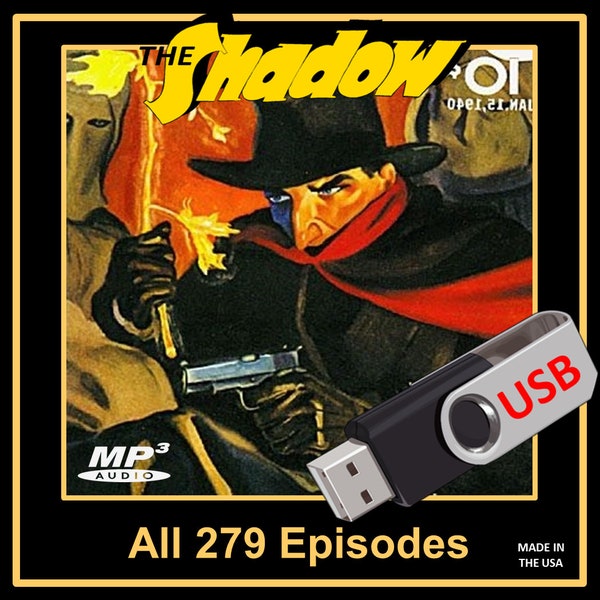 Der Schatten: Alle 279 Old Time Radio Episoden in MP3 [USB Flash Drive]