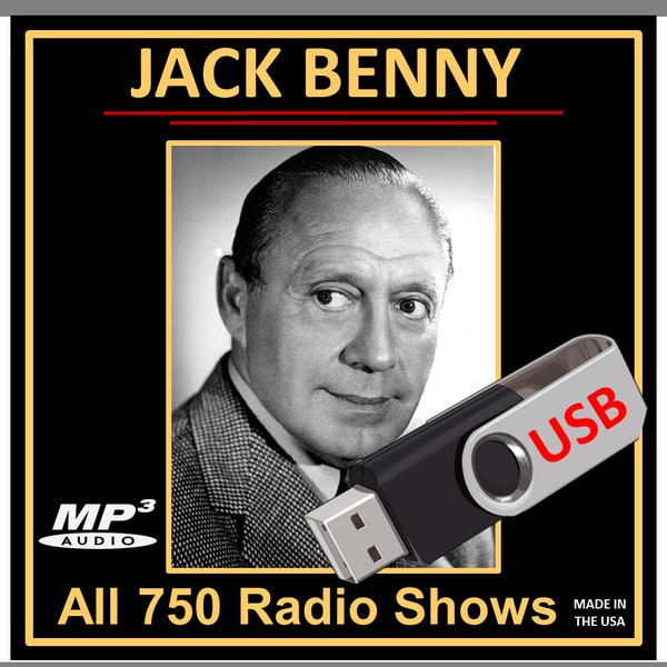 Jack Benny: All 750 Old Time Radio Shows in MP3 [USB Flash Drive]