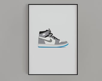 Air Jordan 1 Dior | Etsy UK