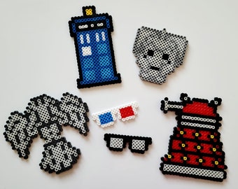 Doctor Who Pixel Art Magnet Set