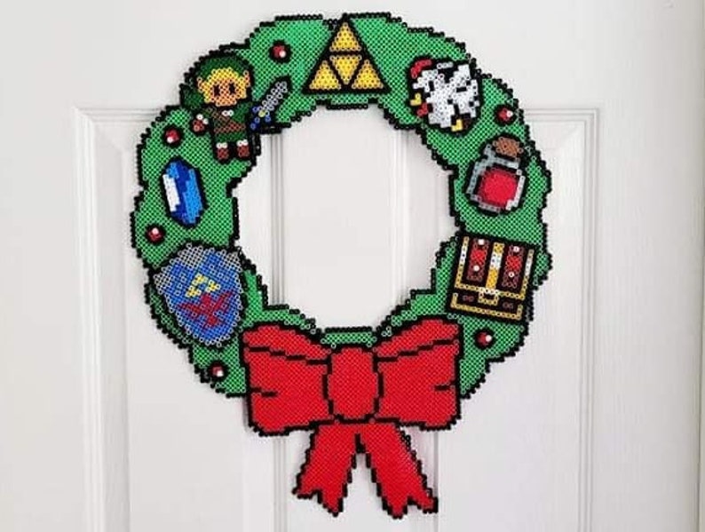 Zelda Pixel Wreath