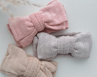 Bundle Adorable Soft and Stretchy Cotton Knit Headband for Girls - Perfect Hair Accessory for Playtime and Parties!