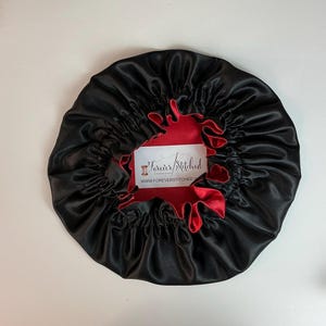 Reversible 6-12 Years Satin Bonnet