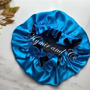 Reversible 3-6 Years Satin Bonnet
