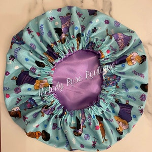 Encanto Reversible Satin Bonnet