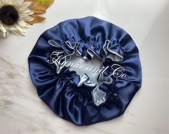 Silky Satin Sleeping Bonnet, Hair Bonnet for Adult, Curly and Natural Hair Silky Satin Bonnet Gift, Reversible Satin Bonnet Gifts