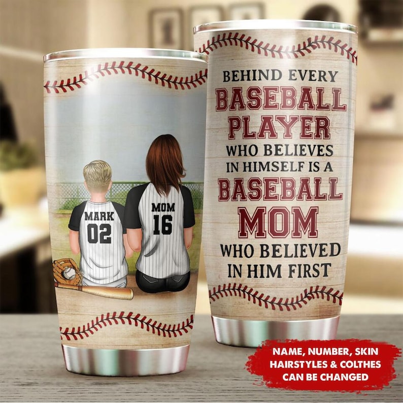 Behind Every Baseball Player Who Believes in Himself is A - Etsy