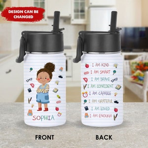 Water Bottle Stickers Set - Positive Affirmations - 3 Assorted - Pomchies