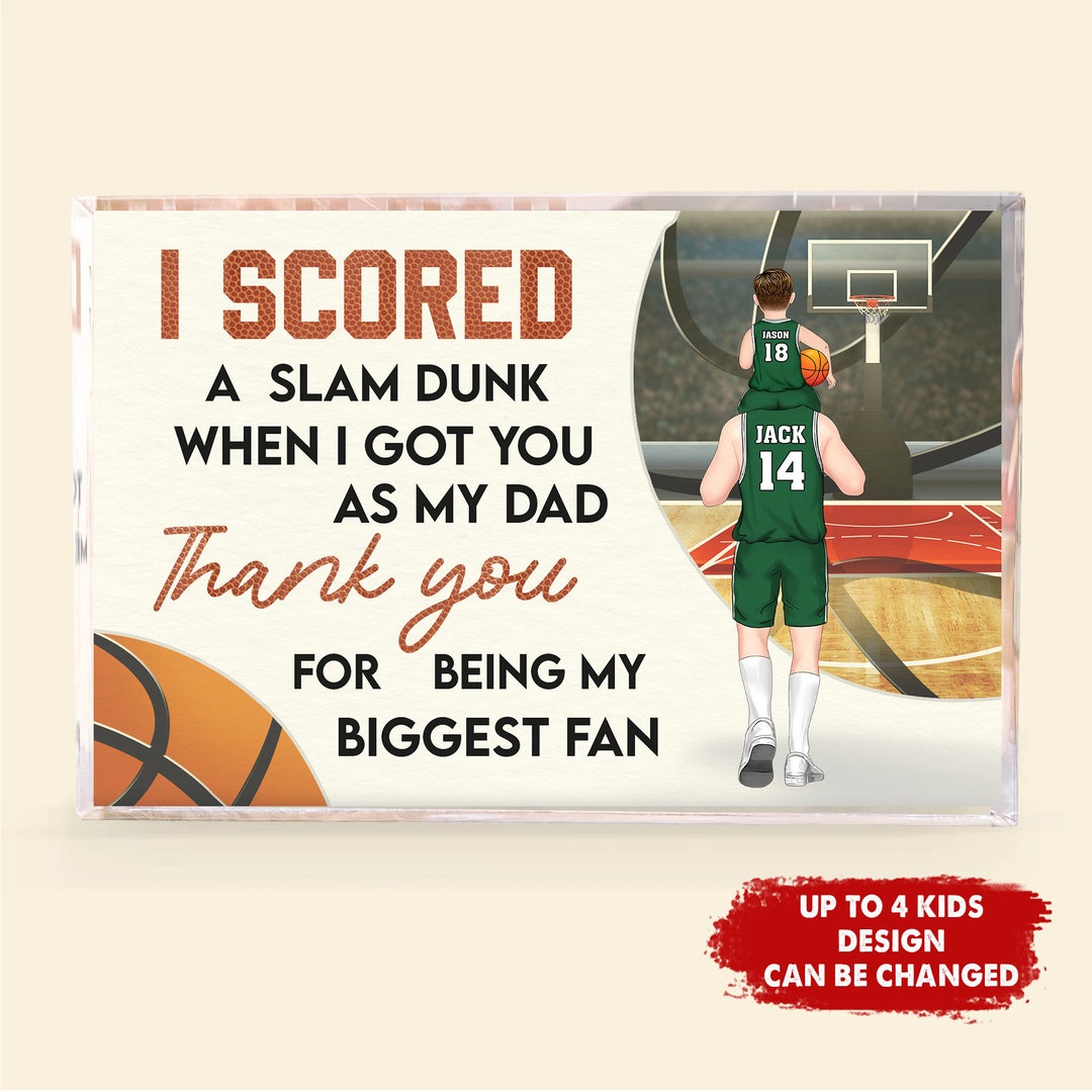 Personalized Acrylic Plaque, Personalized Dad Gift, Father's Day Gift ...