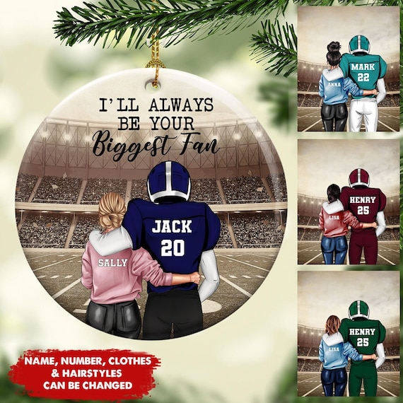 Football Lovers I'll Always Be Your Biggest Football Fan T-Shirt Football Lovers I'll Always Be Your Biggest Football Fan T-Shirt