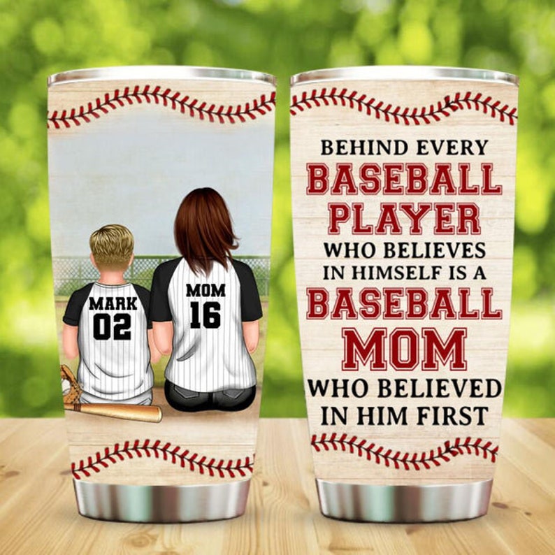 Behind Every Baseball Player Who Believes in Himself is A - Etsy