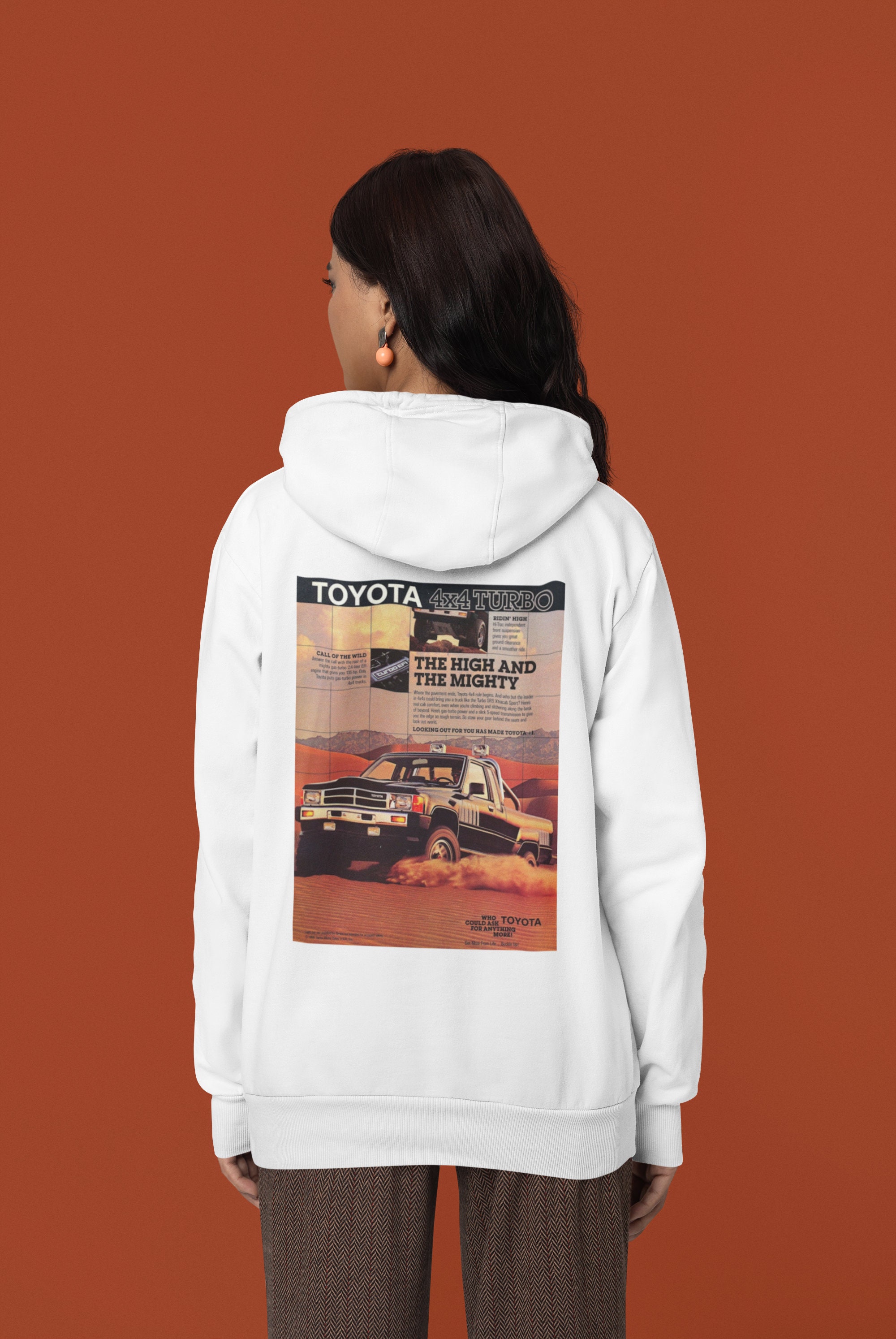Vintage Toyota 4x4 Unisex Hoodie Classic Off road Truck Sweatshirt Gift for Toyota Lovers Etsy