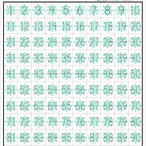 Snowflake Hundred Chart, Hundred Chart, Preschool Math, Homeschool Math, Preschool Printable, Homeschool Printable, Counting 1-100