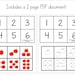 Apple Count, Cut &amp; Glue 1-6, Preschool Math Printable, Home School Math ...