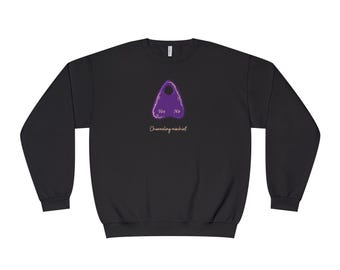 Planchette Crewneck Sweatshirt, Witchy Pagan Apparel