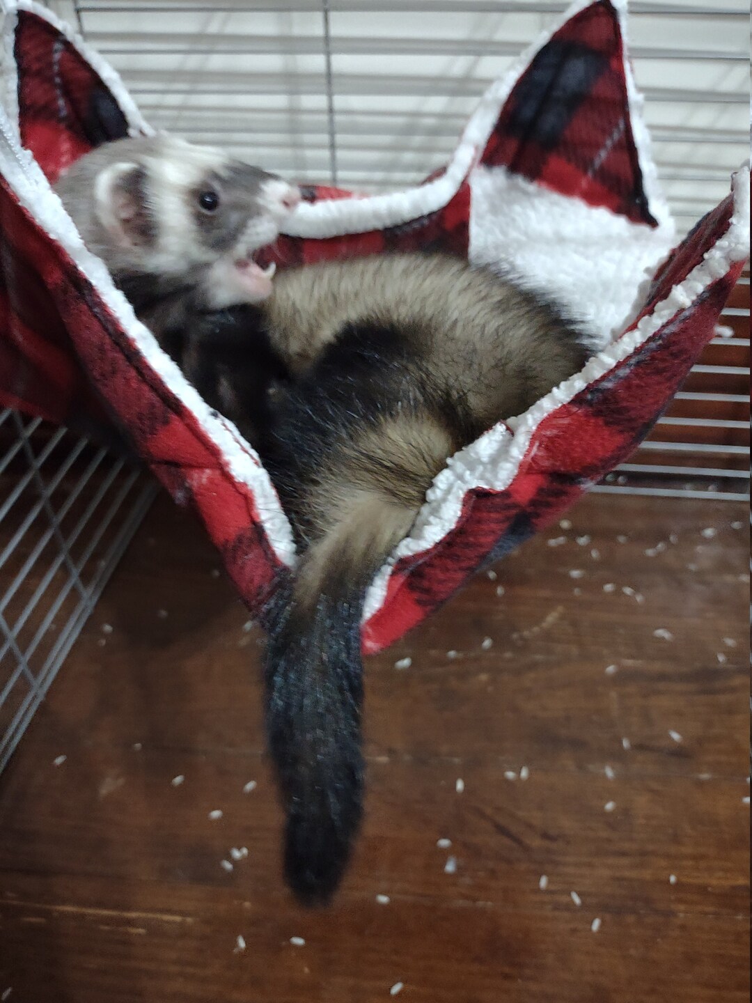 Super Soft Red Plaid Hammock Etsy