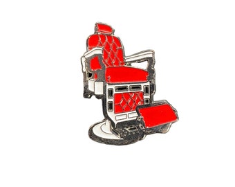 Classic Barber Chair Pin