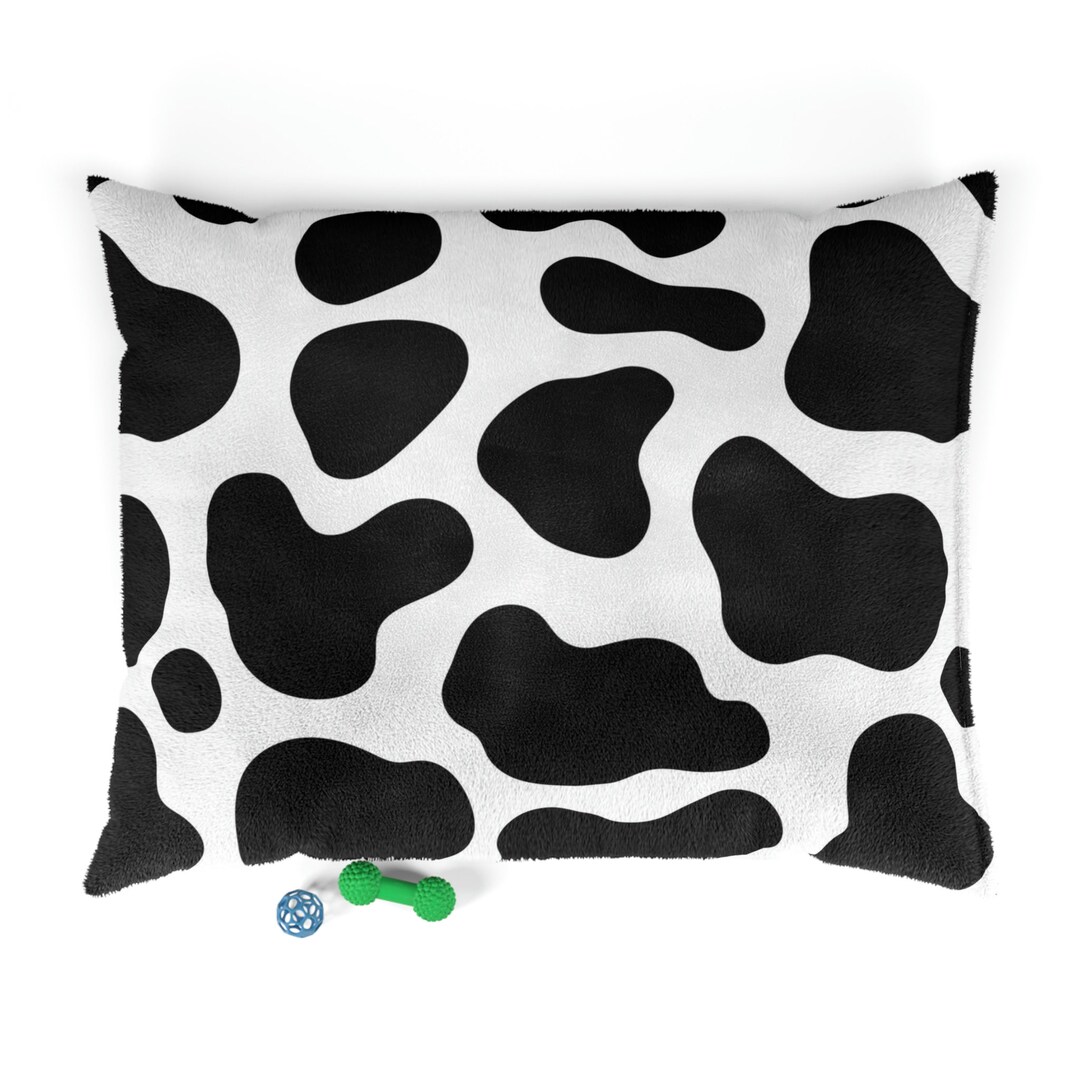 Pet Bed Cow Dog Bed Cat Bed Pet Cushion Soft Pet Bed Etsy