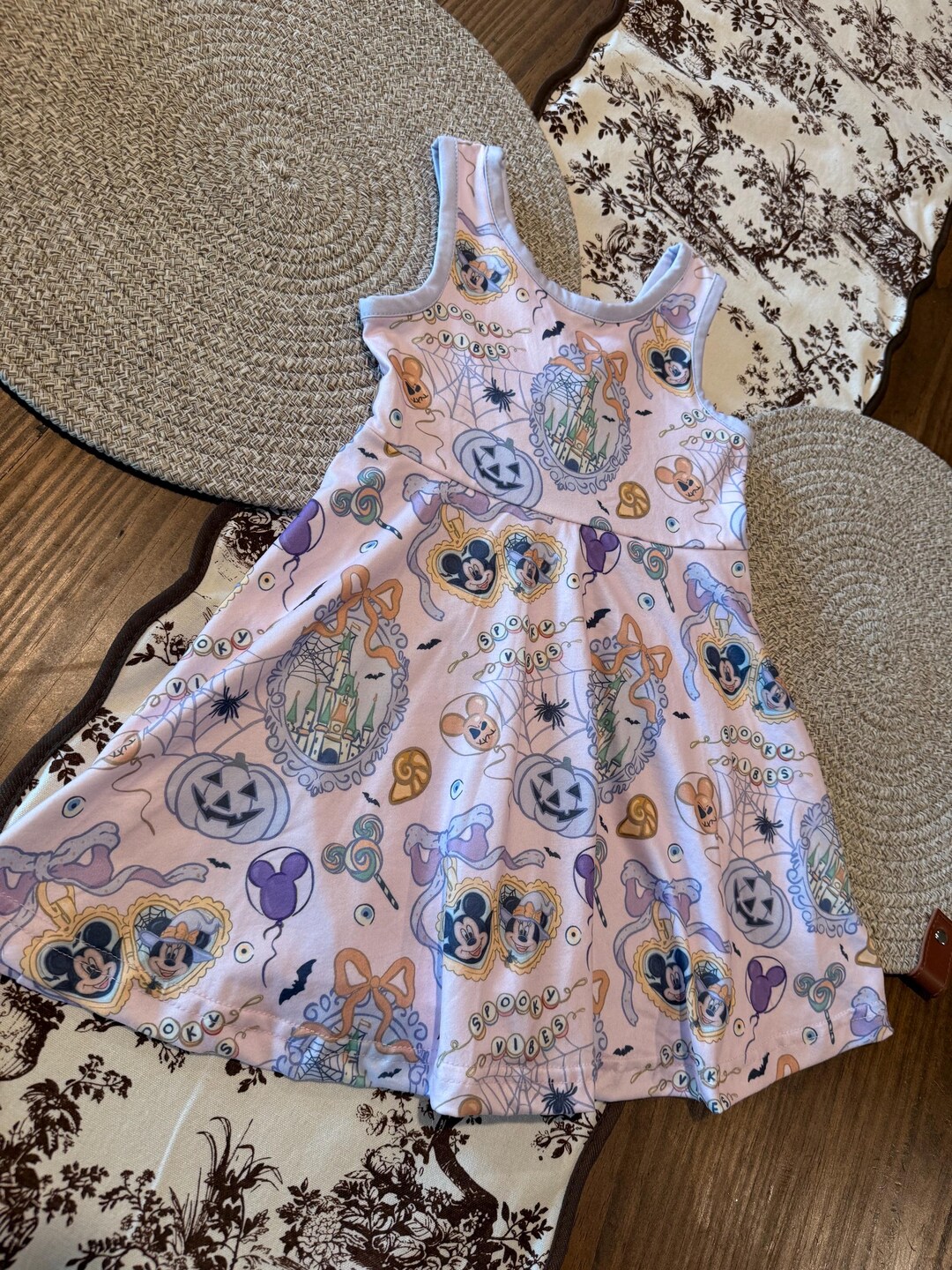 Halloween Not so Scary Magic Twirl Dress Set – Peekaboo Back + Biker ...
