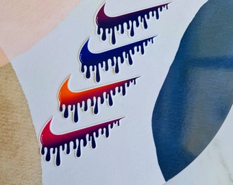 Nike Blue Tick - Etsy Australia
