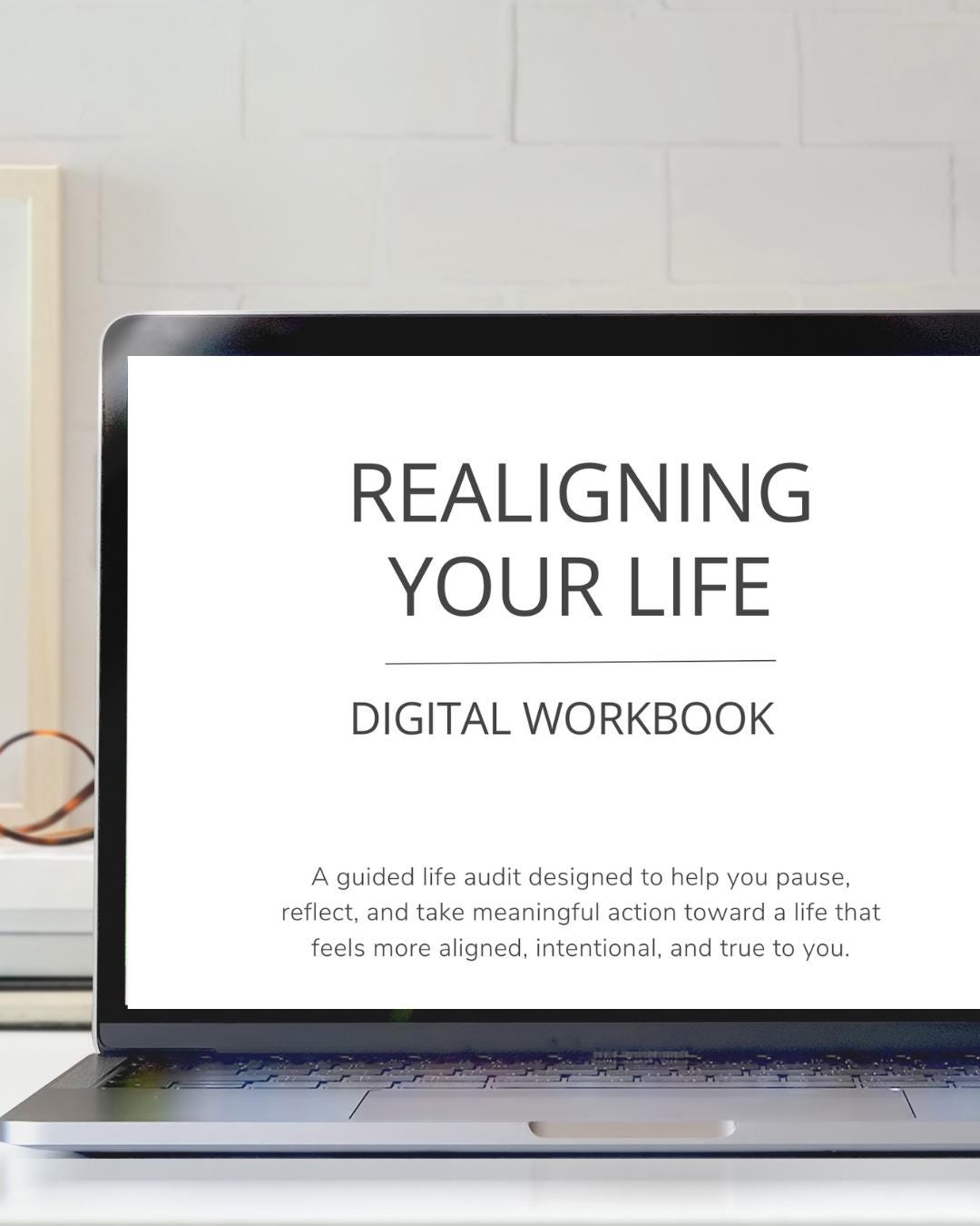 Realigning Vision Realigning Your Life Workbook - Guided Workbook - Journal - Life Audit ...