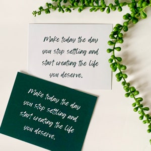 Citations inspirantes - Impressions inspirantes - Carte postale inspirante - Art inspirant - Citations colorées - Citations motivantes