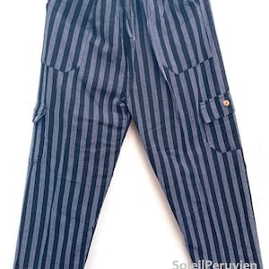 Funky Peruvian Stylish Pants from South America! Peruvian Pants! Best Quality Cotton Acrylic - Original Colors Black