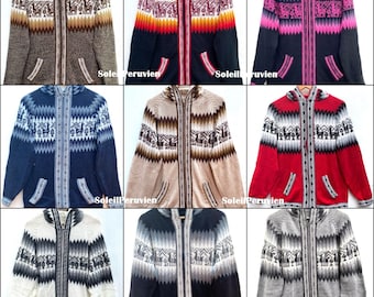 Alpaca sweater peruvian sweater Unisex sweater peruvian alpaca sweater peruvian jacket peru sweater alpaca sweater boho sweater