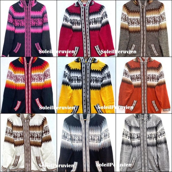 Alpaca sweater peruvian sweater Unisex sweater peruvian alpaca sweater peruvian jacket peru sweater alpaca sweater boho sweater