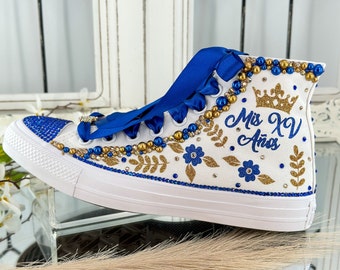Custom Sneakers: Quinceañera, Sweet 16, Wedding Shoes