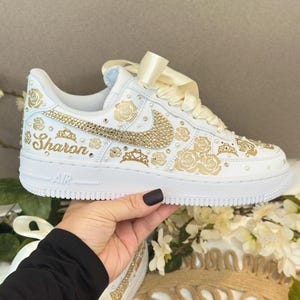 Fifteenth Birthday Nike Shoes, Quinceñera shoes AF1 personalized shoes for the quinceñera, zapatos de quinceñera con nombre