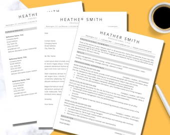 May include: A black and white resume template with a professional design. The resume includes a professional summary, skills, work experience, and education sections. The resume is formatted with bold headings and bullet points.