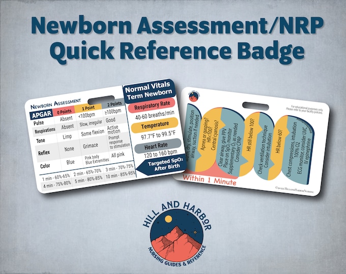 NRP Quick Reference Badge