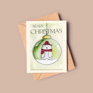 Carte de voeux de Noël Beary