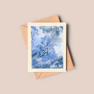 Snowflake Greeting Card