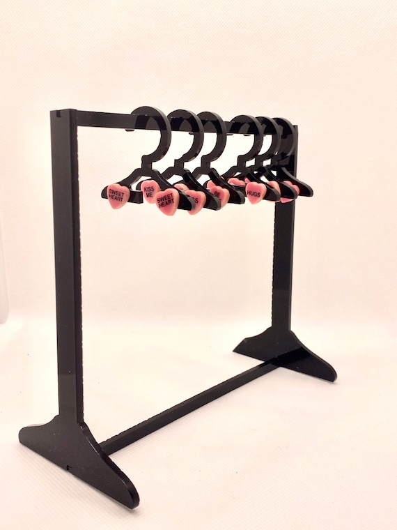 Percha de aretes de estante de ropa Exhibición de aretes