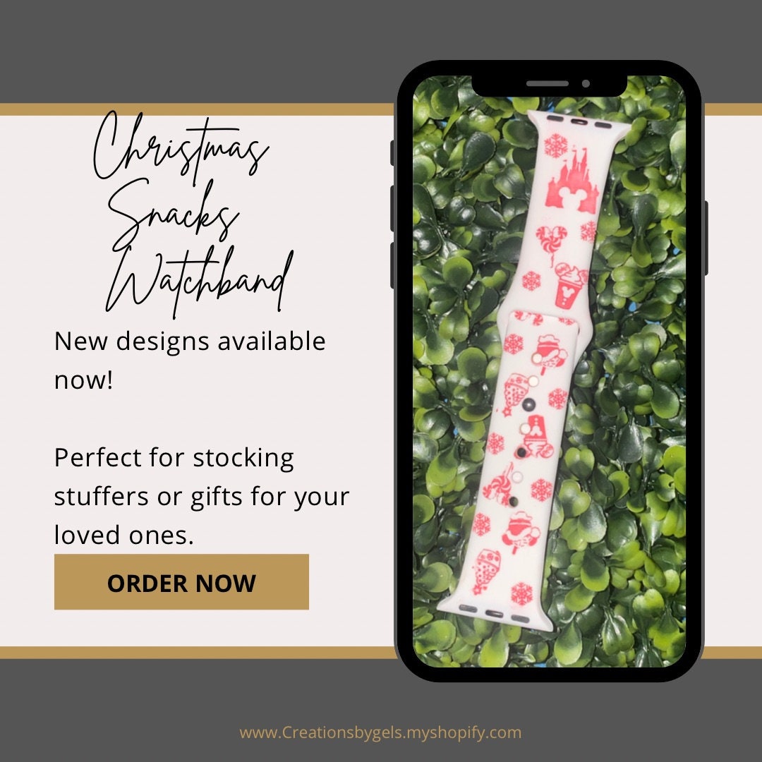 Christmas Snack Watch Band