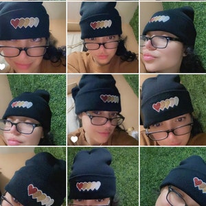 Love has no color beanie | Beanies | Embroidered Beanies | Cute Beanies |