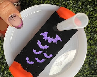 Halloween Bats Stanley Topper | Halloween Engraved Bats Stanley Tumbler Topper | Bats Stanley topper | Stanley Tumbler H2O Topper