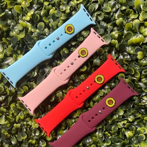 Sunflower Watch Band Charm