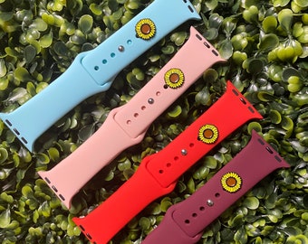 Sunflower Watch Band Charm