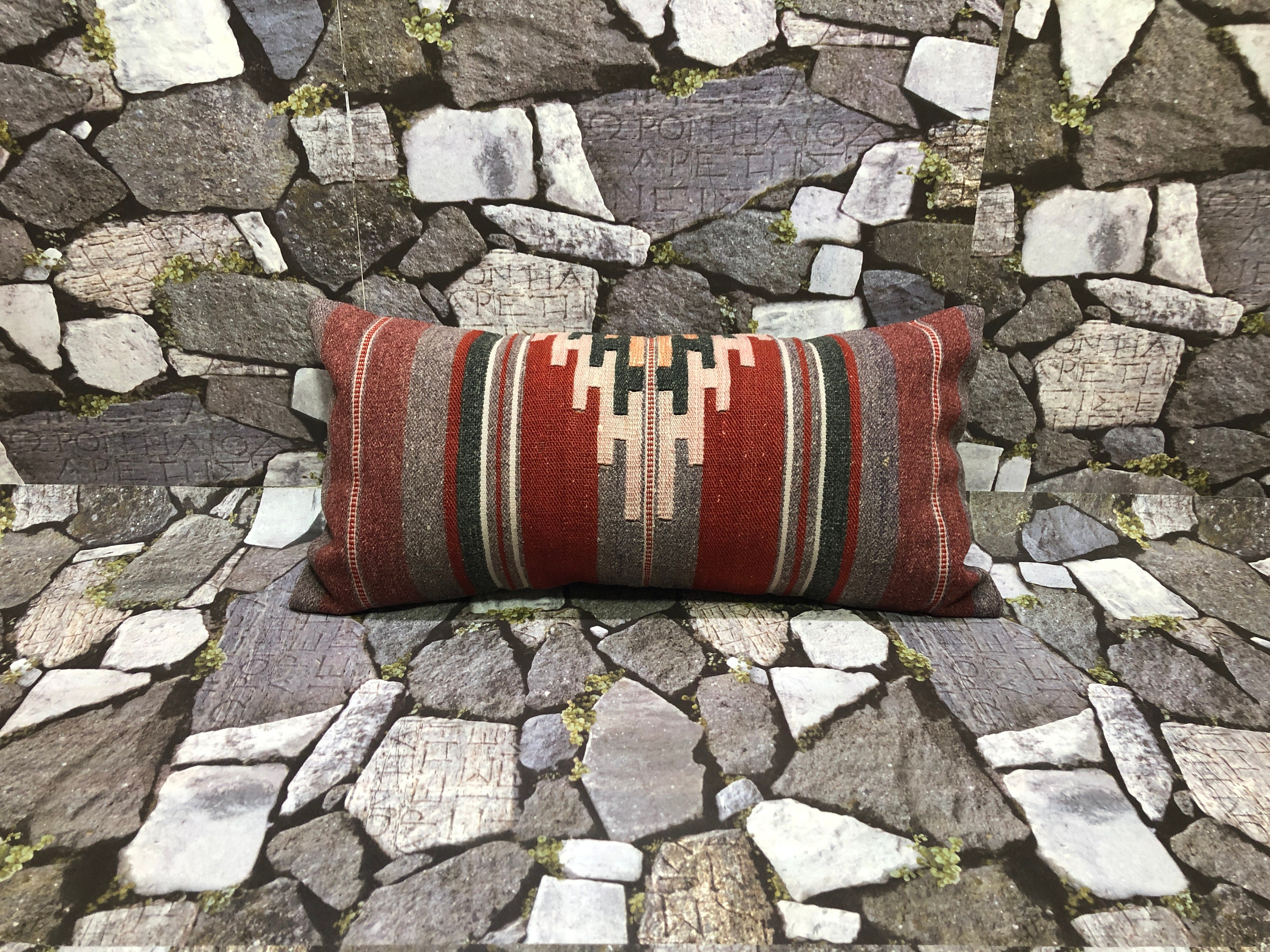 Boho Pillow / 12 X 24 Home Decor / Armchair Pillow / Turkish Etsy UK